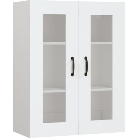 Maison Exclusive - Armadietto Pensile a Parete Bianco 69,5x34x90 cm