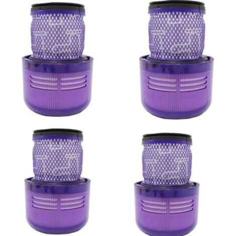 (Lot de 4) Filtres pour Dyson V11 SV14, adaptés aux aspirateurs Dyson Cyclone V11 SV14 série V11 Absolute/Animal/Total Clean/Motorhead, accessoires de filtre de rechange. (1/5)