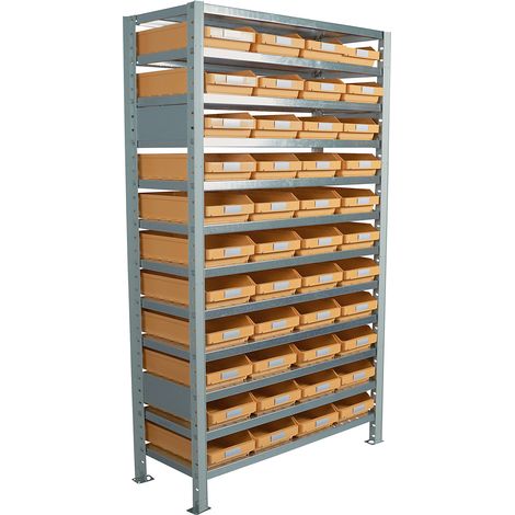 FRANKEL kaiserkraft, Rayonnage emboîtable avec bacs de rangement (1/3)
