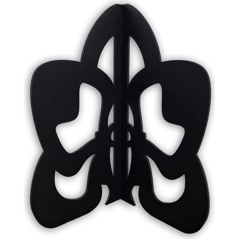 FIORANGOLO mod. QUEEN – Elemento Decorativo in PVC per esterni ed interni - Colore: bianco