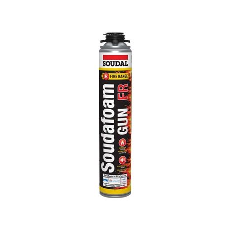 ESPUMA POLIURETANO IGNIFUGA SOUDAFOAM FR PISTOLA 750ML - 153331