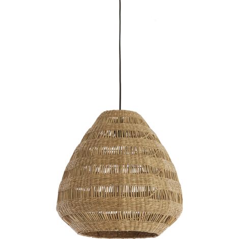 Light & Living - lampada a sospensione - Soluna - naturale -