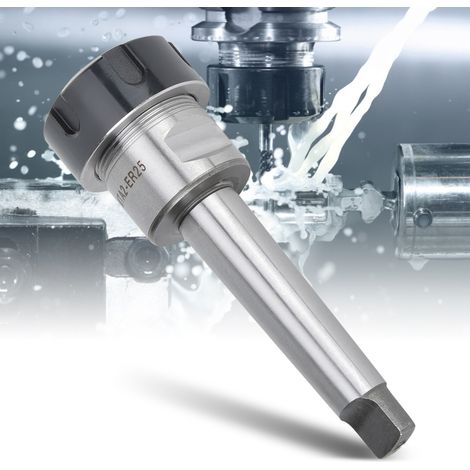 Porte-pince de serrage en acier rapide pour tour CNC et fraiseuse MTA2-ER25 (1/5)
