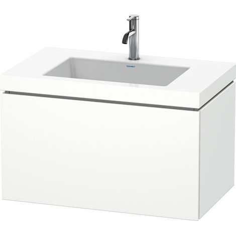 Duravit L-Cube c-bonded Ensemble suspendu, 1 tiroir, sans (1/3)