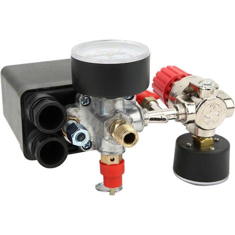 Druckschalter, 4-Loch-Verteiler, Luftregler 0,5–0,8 MPa (1/5)