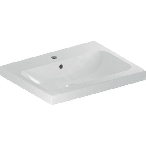 Geberit iCon Light lavabo à poser, 60 cm x 48 cm, avec trou pour (1/3)