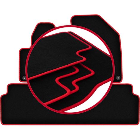 Tapis de voiture CARLUX-RED pour Citroën C5 III X7 liftback, berline, break, tourer (2008-2017)
