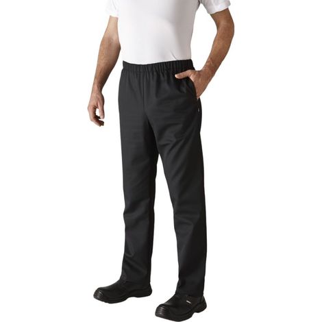 Pantalon de cuisine Robur Umini mixte Noir XL
