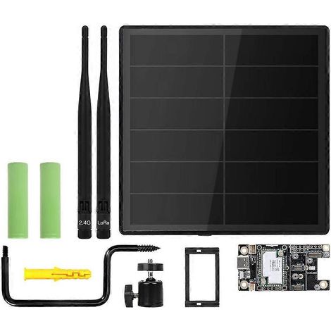 D5L Solarknoten mit 5V-Solarpanel RAK19007 & RAK4631 WisBlock-Integration Bluetooth WiFi LoRa IoT Low-Power-Modul A