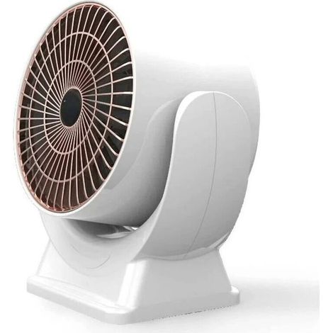 Portable camping heater, energy-saving, fast warm air, mini electric heater for home and office, white (1/5)