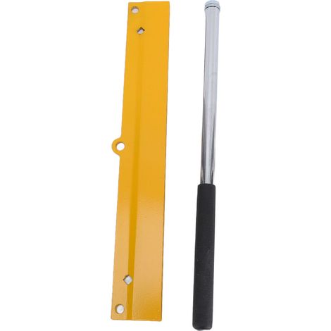 Curvatrice per lamiera pieghevole da 15 pollici, strumento per bordatura per tetti, condotti HVAC, acciaio calibro 24 - Giallo