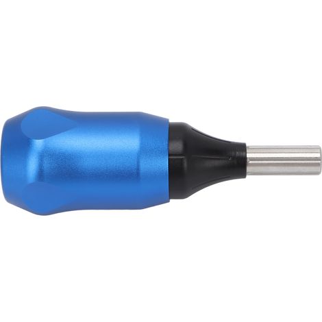 Manche de Tatouage Professionnel en Aluminium avec Aiguille Réglable - Cartouche Bleue Haute Précision (1/5)