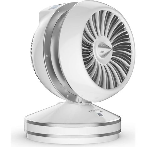 Ventilateur et chauffage 2-en-1 blanc
