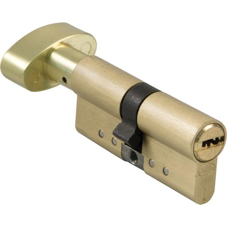 AMIG Cylindre 10000 BOUTON 80 (40-40) Laiton Mat (1/4)