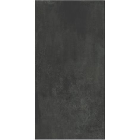 Carrelage effet Béton Gris Nuit 240x120x0,9 cm Mat Gravino - Mur intérieur (vendu par carton de 2,88 m²) - RO'MA CARRELAGE