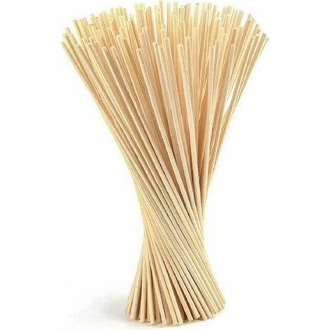 Bâtonnets Pour Diffuseur À Roseaux - 27,5 cm × 3 mm - En Rotin Poreux Séché Anti-Moisissure - 150 Pièces (1/5)