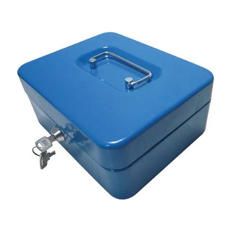 CASSETTA PORTAVALORI EFFE  ACCIAIO VERNICIATO CHIAVI 2 CM 25X18X9