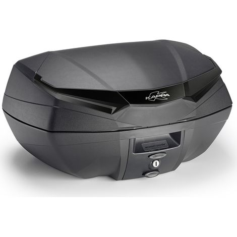 Top case Kappa Monkey K4900NN K'Vanguard 49 L avec inserts noirs - Neuf