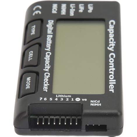 Contrôleur capacité batterie testeur tension afficheur LCD compteur pour Li-ion NiCd NiMH (1/5)