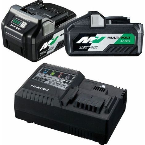 HIKOKI cargador uc18ysl3wez hitachi+2 bat , Cargador Uc18Ysl3Wez de la marca Hikoki - Hitachi. (1/4)