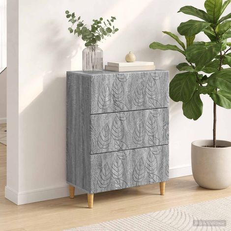 vidaXL Armoire à tiroirs 66 x 34,5 x 90 cm Bois d'ingénierie (1/5)