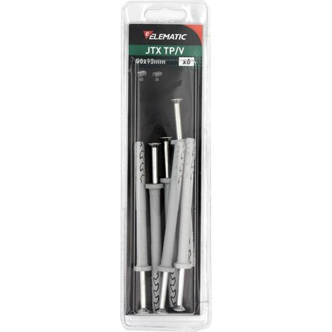 ELEMATIC BLISTER TASSELLI JTX TP/V 8X95 (PZ.6)  CF 10