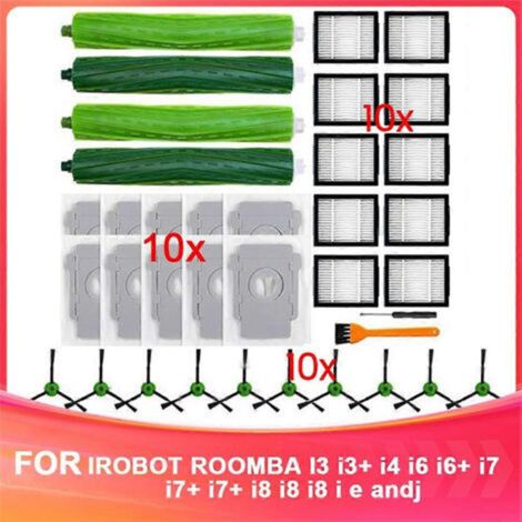 Repuestos para el robot aspirador iRobot Roomba I7, I7+, I3, I3+, I4, I4+, I5, I5+, I6, I6+, I8, I8+, J7, E5, E6, E7