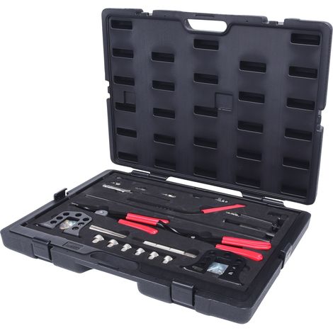 KS Tools 150.1100 Ventil Montage und Demontage Werkzeug-Satz, 25-tlg. (1/5)
