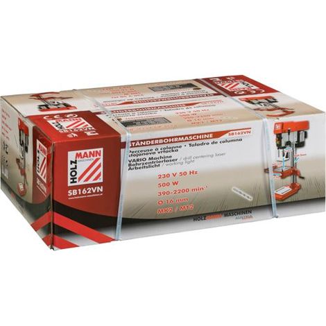 TISCHBOHRMASCHINE BOHRMASCHINE 230V 500W HOLZMANN SB162VN (1/7)