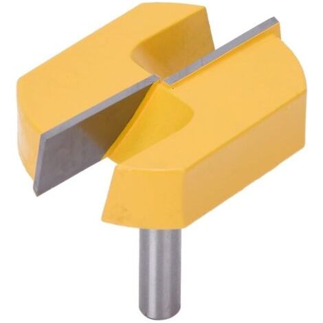 Fraise à rainurer de 8 mm, fraise de finition de surface, fraise à rainurer en T, pour parquet et rabotage du bois (1/4)