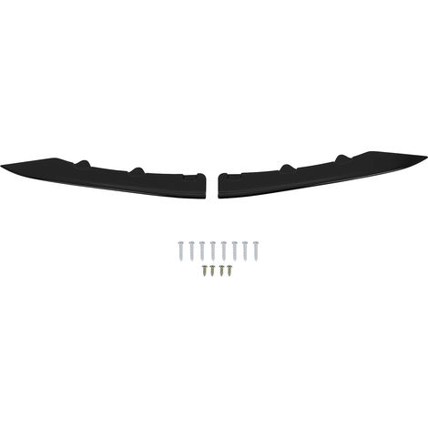 1 paire de tablier de séparation d'angle latéral de pare-chocs arrière, cantonnière noire brillante pour F30 M Sport 2012 à 2018 (1/5)