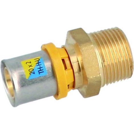 RACCORDO DIRITTO MASCHIO 3/4" x 20
