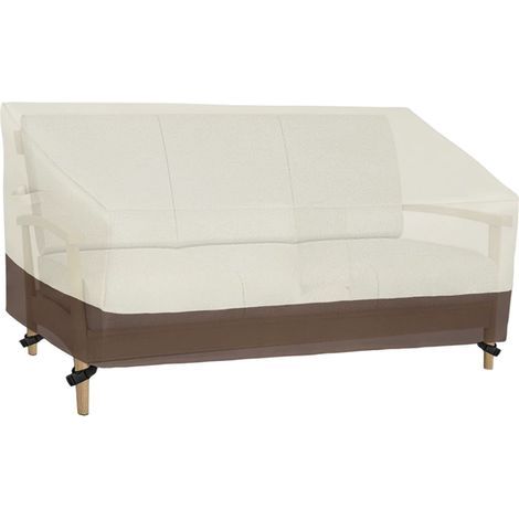 Housse imperméable pour canapé d'extérieur, housse pour mobilier de jardin/terrasse avec trous de ventilation. (1/5)