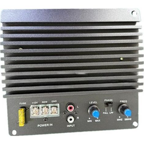 Adecuado para amplificadores de coche de 12 V, subwoofers de alta potencia y amplificadores de potencia para coche de 4 Ω.