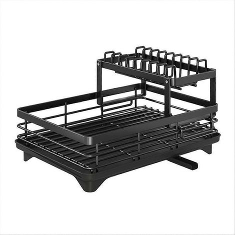 Besteckhalter aus Edelstahl, Abtropfgestell für Besteck und Küchenutensilien, robuster Bestecktrockner, wiederverwendbarer Schubladenorganizer, Trockengestell für Küche und Geschirr. (1/5)