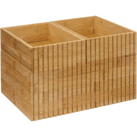 Lot de 3 Organiseurs Terre Inconnue 23cm Beige (1/5)