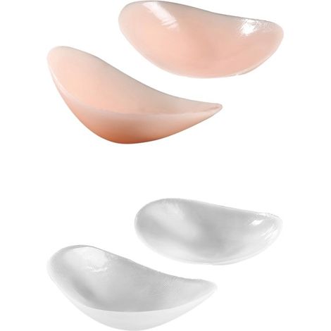 Hombreras autoadhesivas antideslizantes - parches extraíbles - transparentes y color piel (1/5)