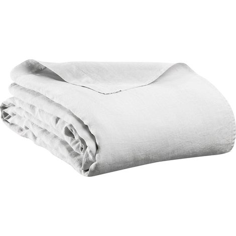 Drap Plat Blanc 240 x 300 cm, Linge de Lit Classique pour Lit Double et Chambre - PANGIVO (1/3)