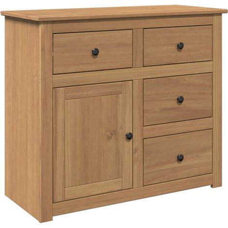 Credenza con Cassetti PANAMA 93x40x80 cm Legno Massello di Pino vidaXL