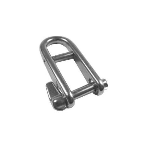 Manille rapide longue inox A4 - Diamètre: 8