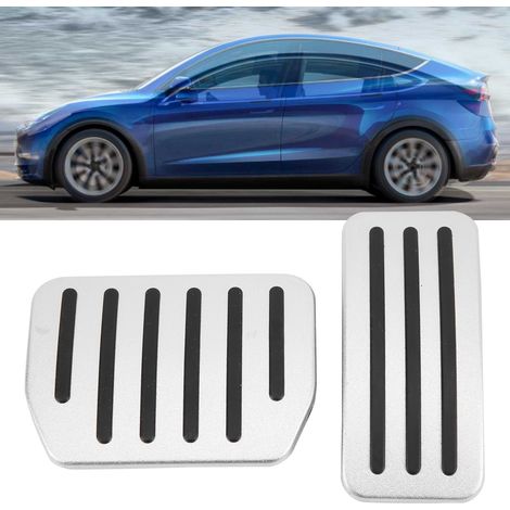 Pédale de Frein et Accélérateur en Alliage d'Aluminium pour Tesla Model 3 / Y - Accessoire Auto