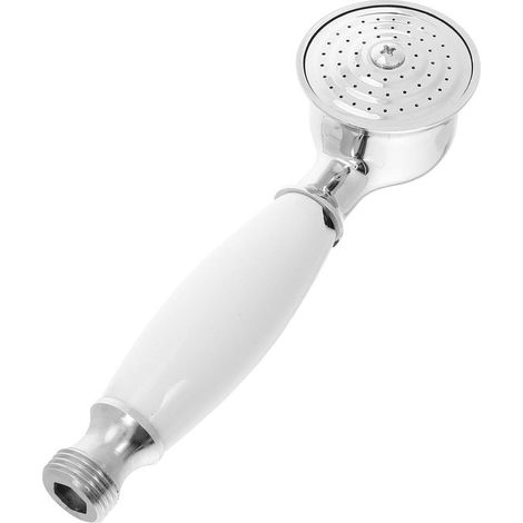 Cabezal de ducha antiguo con mango de cerámica para un baño clásico, pieza de repuesto de alta calidad (1/5)