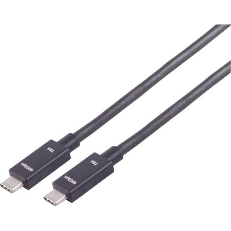 Cavo di collegamento USB-C ®, TB4, UltraFlex, 1,5 m. 10080134 BKL Electronic Contenuto: 1 pz.