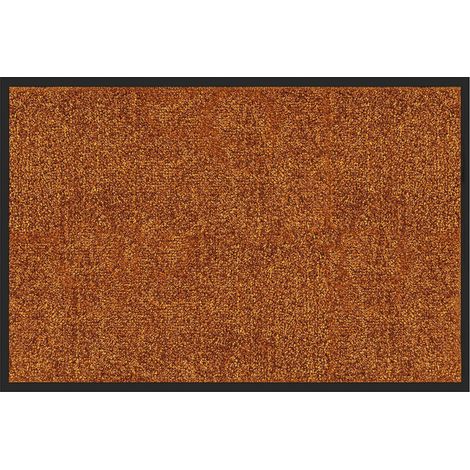 Tapis de Porte Paillasson d'entrée Rhine Marron 200 x 400 cm