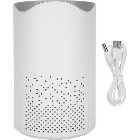 Portable Car Air Purifier – Negative Ion, Formaldehyde Removal, USB Powered (1/5)