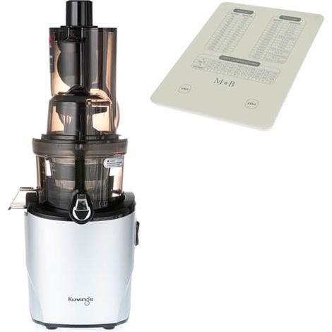 Kuvings REVO830 Revolution Cold Press Juicer Silver With FREE Gift