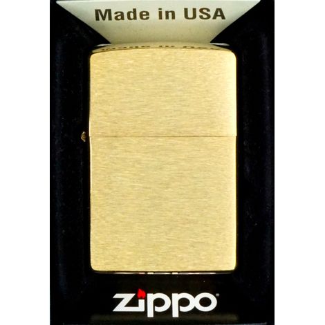 ZIPPO MESSING GEBÜRSTET 2 JET FEUERZEUG (1/5)