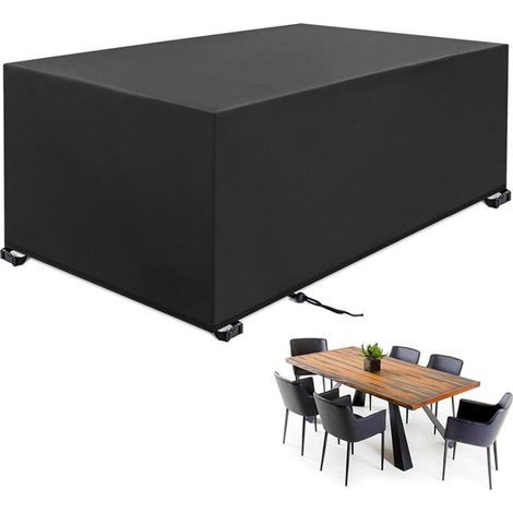 Schutzhülle für Gartenmöbel 210 x 110 x 70 cm – 100 % wasserdicht – UV-beständig – 210D Oxford-Gewebe – umweltfreundlich und recycelbar (1/5)