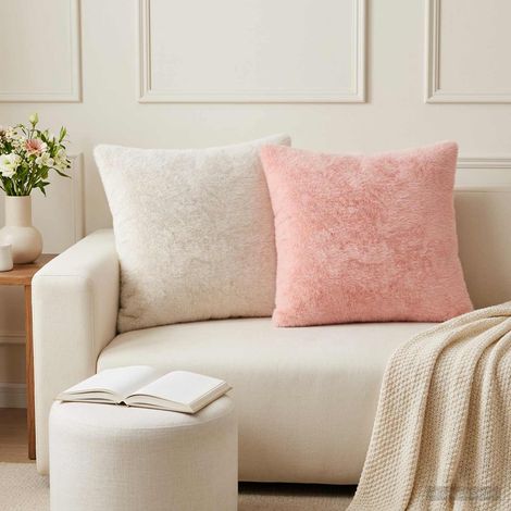 vidaXL Funda de almohada 2 uds. HEERLEN Blanco 50 x 50 cm (1/5)