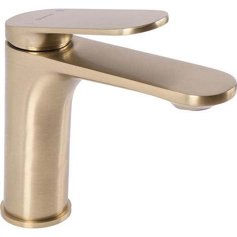 Bathroom faucet Rea Marco Brush Gold low